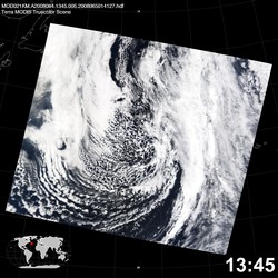 Level 1B Image at: 1345 UTC