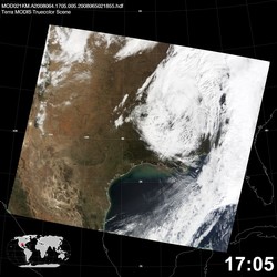 Level 1B Image at: 1705 UTC