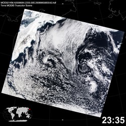 Level 1B Image at: 2335 UTC