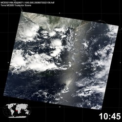 Level 1B Image at: 1045 UTC