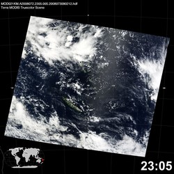 Level 1B Image at: 2305 UTC