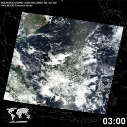 Level 1B Image at: 0300 UTC