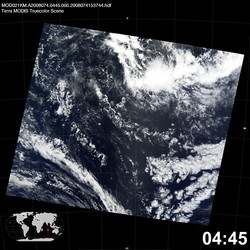 Level 1B Image at: 0445 UTC