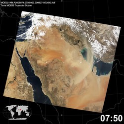 Level 1B Image at: 0750 UTC