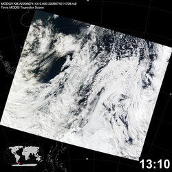 Level 1B Image at: 1310 UTC