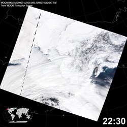 Level 1B Image at: 2230 UTC