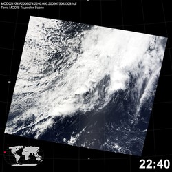 Level 1B Image at: 2240 UTC