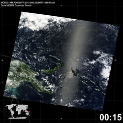 Level 1B Image at: 0015 UTC