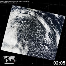 Level 1B Image at: 0205 UTC