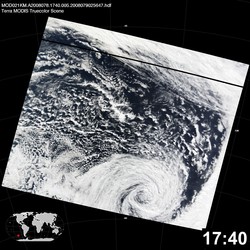 Level 1B Image at: 1740 UTC