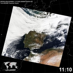 Level 1B Image at: 1110 UTC