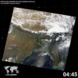 Level 1B Image at: 0445 UTC