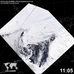 Level 1B Image at: 1105 UTC