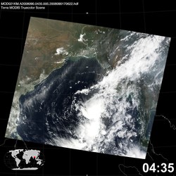 Level 1B Image at: 0435 UTC