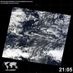 Level 1B Image at: 2105 UTC