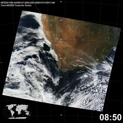 Level 1B Image at: 0850 UTC