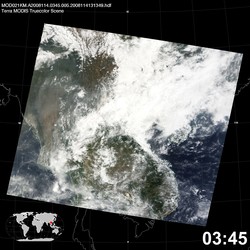 Level 1B Image at: 0345 UTC