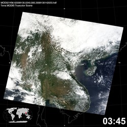 Level 1B Image at: 0345 UTC