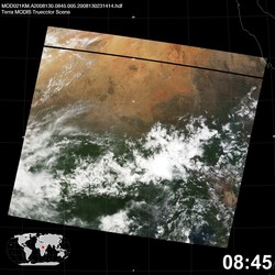 Level 1B Image at: 0845 UTC