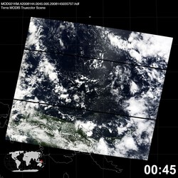 Level 1B Image at: 0045 UTC