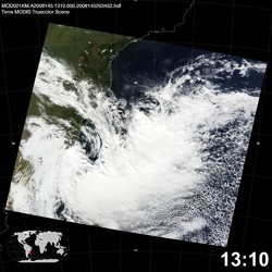 Level 1B Image at: 1310 UTC