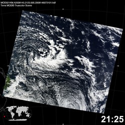 Level 1B Image at: 2125 UTC