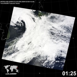 Level 1B Image at: 0125 UTC