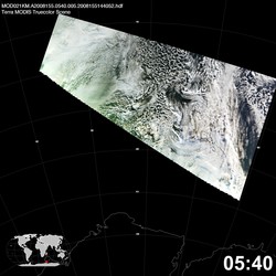 Level 1B Image at: 0540 UTC