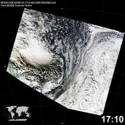 Level 1B Image at: 1710 UTC