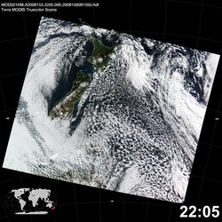 Level 1B Image at: 2205 UTC