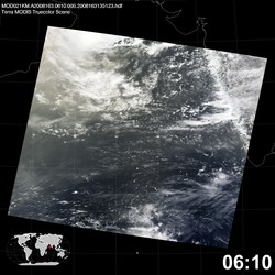 Level 1B Image at: 0610 UTC