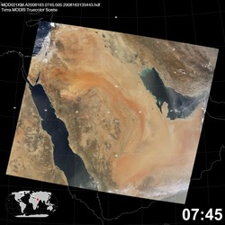 Level 1B Image at: 0745 UTC