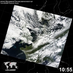 Level 1B Image at: 1055 UTC