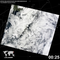 Level 1B Image at: 0025 UTC