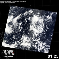 Level 1B Image at: 0125 UTC