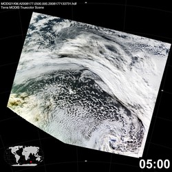 Level 1B Image at: 0500 UTC