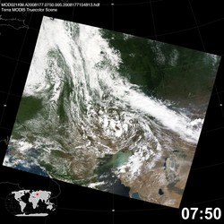 Level 1B Image at: 0750 UTC