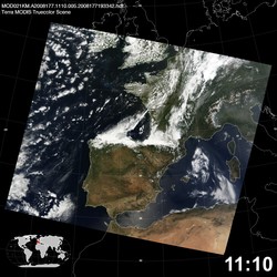 Level 1B Image at: 1110 UTC