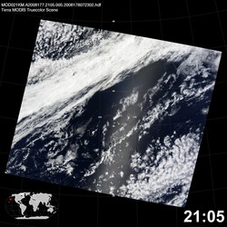 Level 1B Image at: 2105 UTC