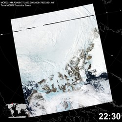 Level 1B Image at: 2230 UTC