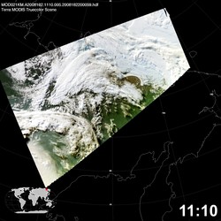 Level 1B Image at: 1110 UTC