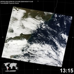 Level 1B Image at: 1315 UTC