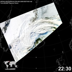 Level 1B Image at: 2230 UTC