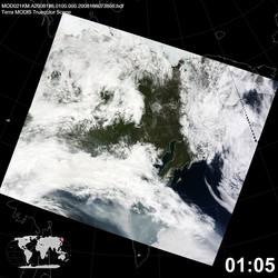 Level 1B Image at: 0105 UTC