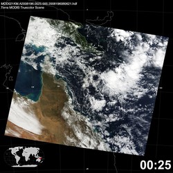 Level 1B Image at: 0025 UTC