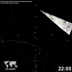 Level 1B Image at: 2205 UTC