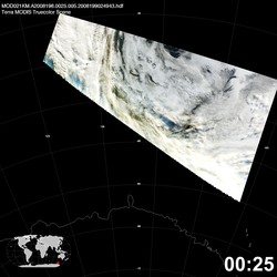 Level 1B Image at: 0025 UTC