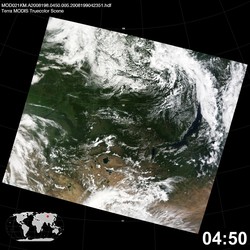 Level 1B Image at: 0450 UTC