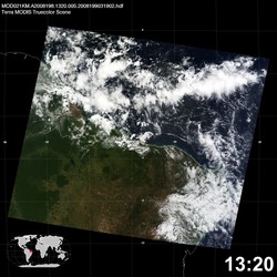 Level 1B Image at: 1320 UTC