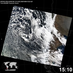 Level 1B Image at: 1510 UTC